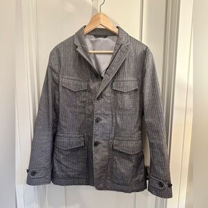 Banana Republic Fall Mens Military Field Jacket Coat - Size 40 s